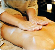 Une masseuse de relaxation a domicile